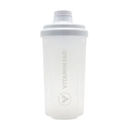Vitamin360 Transparent Shaker (500 ml, Biela)