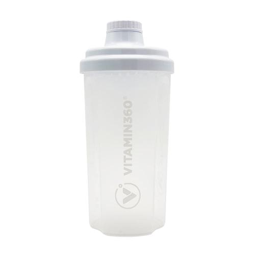 Vitamin360 Transparent Shaker (500 ml, Biela)