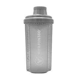 Vitamin360 Transparent Shaker (700 ml, Sivá)