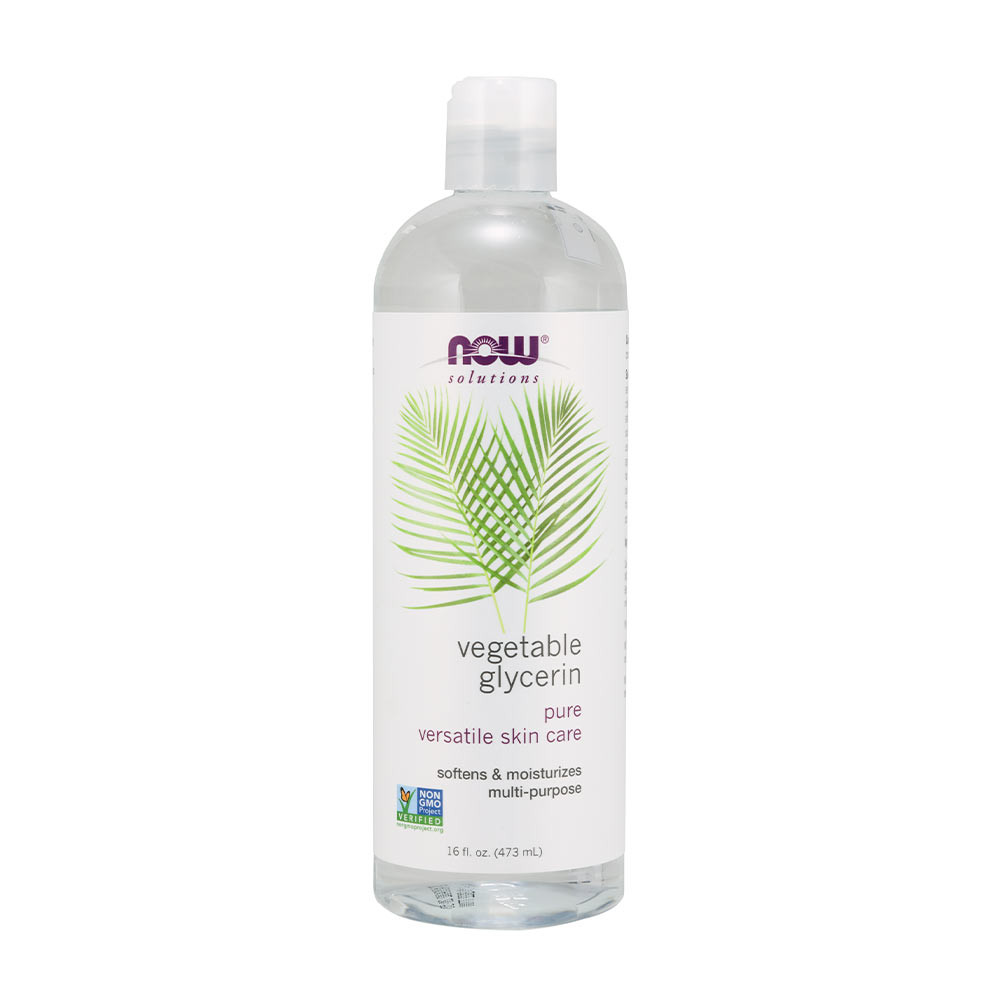 Now Foods Rastlinný glycerín - hydratačný a čistiaci krém (473 ml)