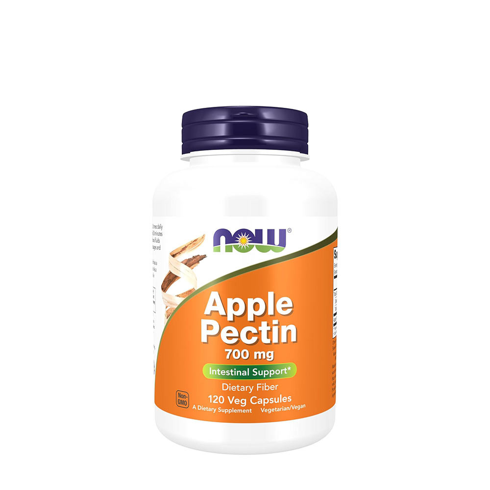 Now Foods Jablčný pektín 700 mg - Apple Pectin 700 mg (120 Veg Kapsula)