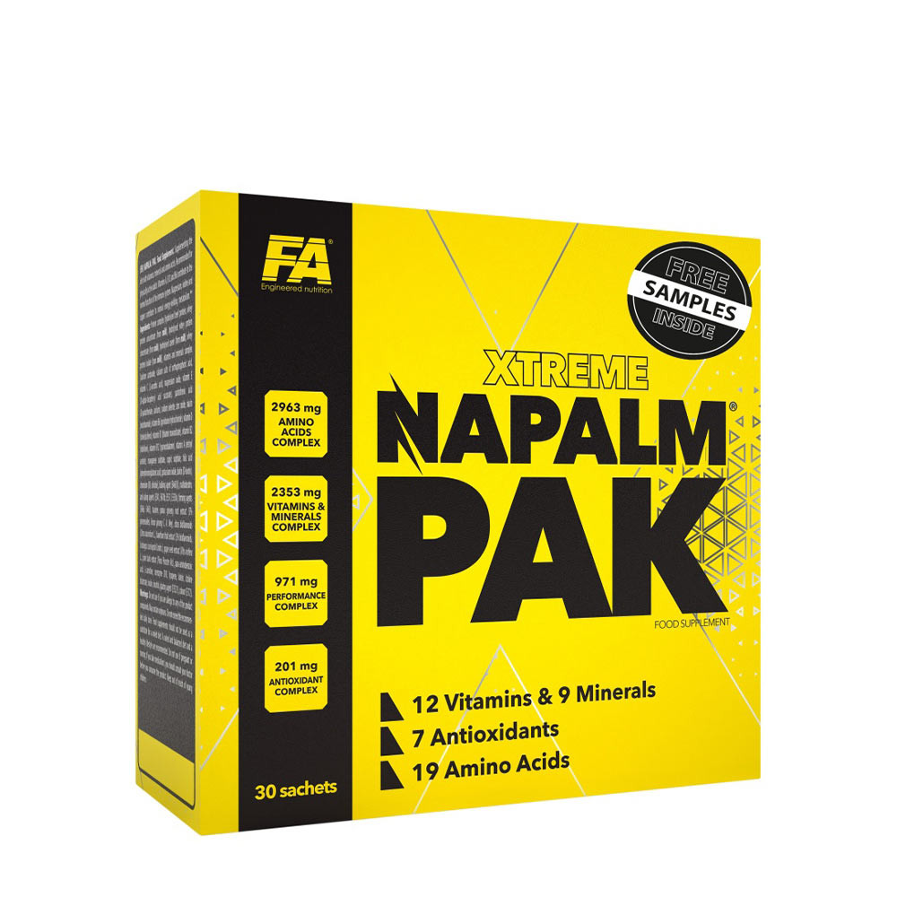 FA - Fitness Authority Xtreme Napalm PAK (30 úloha)