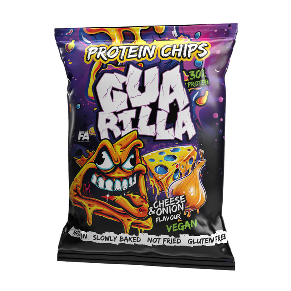 FA - Fitness Authority Guarilla Protein Chips (60 g, Syr &amp; cibuľa)