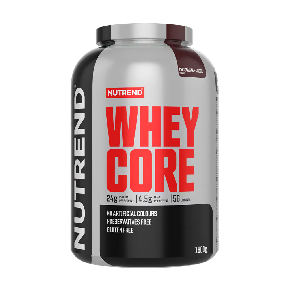 Nutrend Srvátkové jadro - Whey Core (1800 g, Čokoláda a kakao)