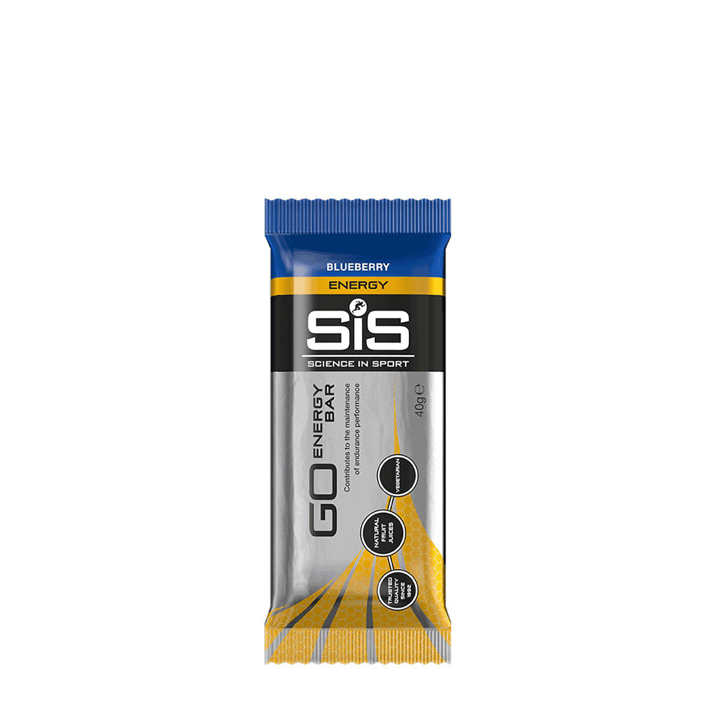 Science in Sport GO Energy Mini Bar - Mini energetická tyčinka (40 g, Čučoriedka)