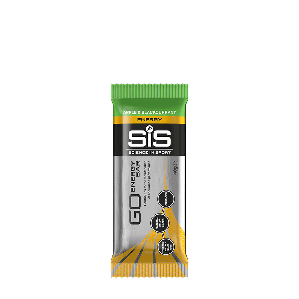 Science in Sport GO Energy Mini Bar - Mini energetická tyčinka (40 g, Jablká a čierne ríbezle)