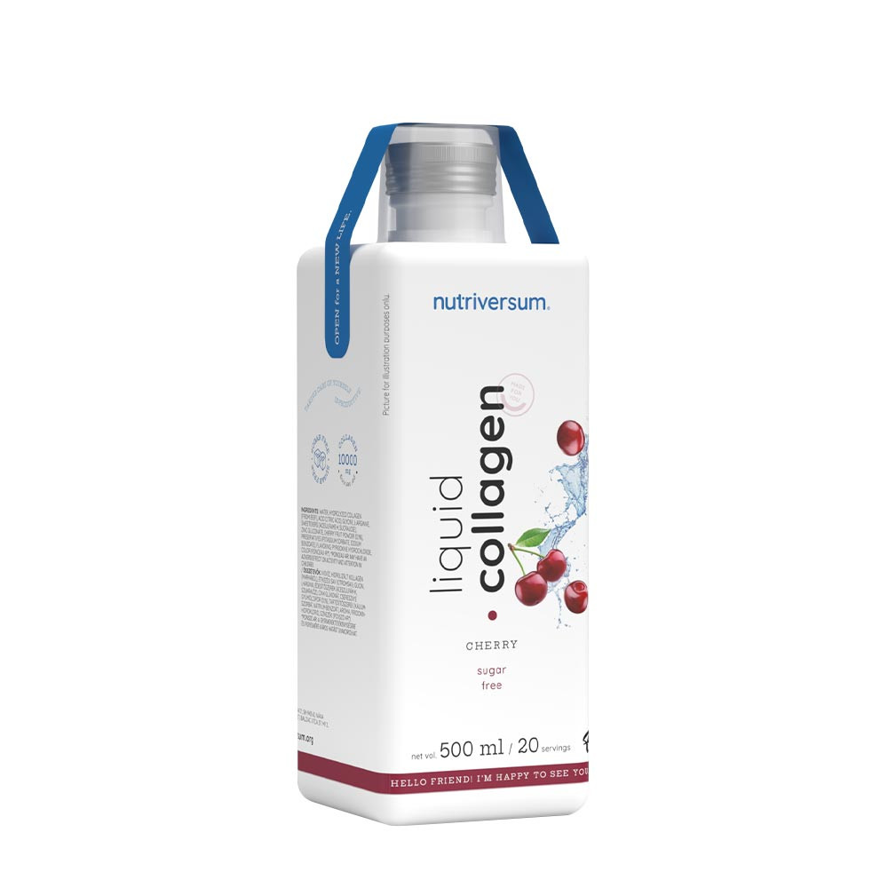 Nutriversum Tekutý kolagén 10.000 Mg bez cukru - Liquid Collagen 10.000 Mg Sugar Free (500 ml, ?
