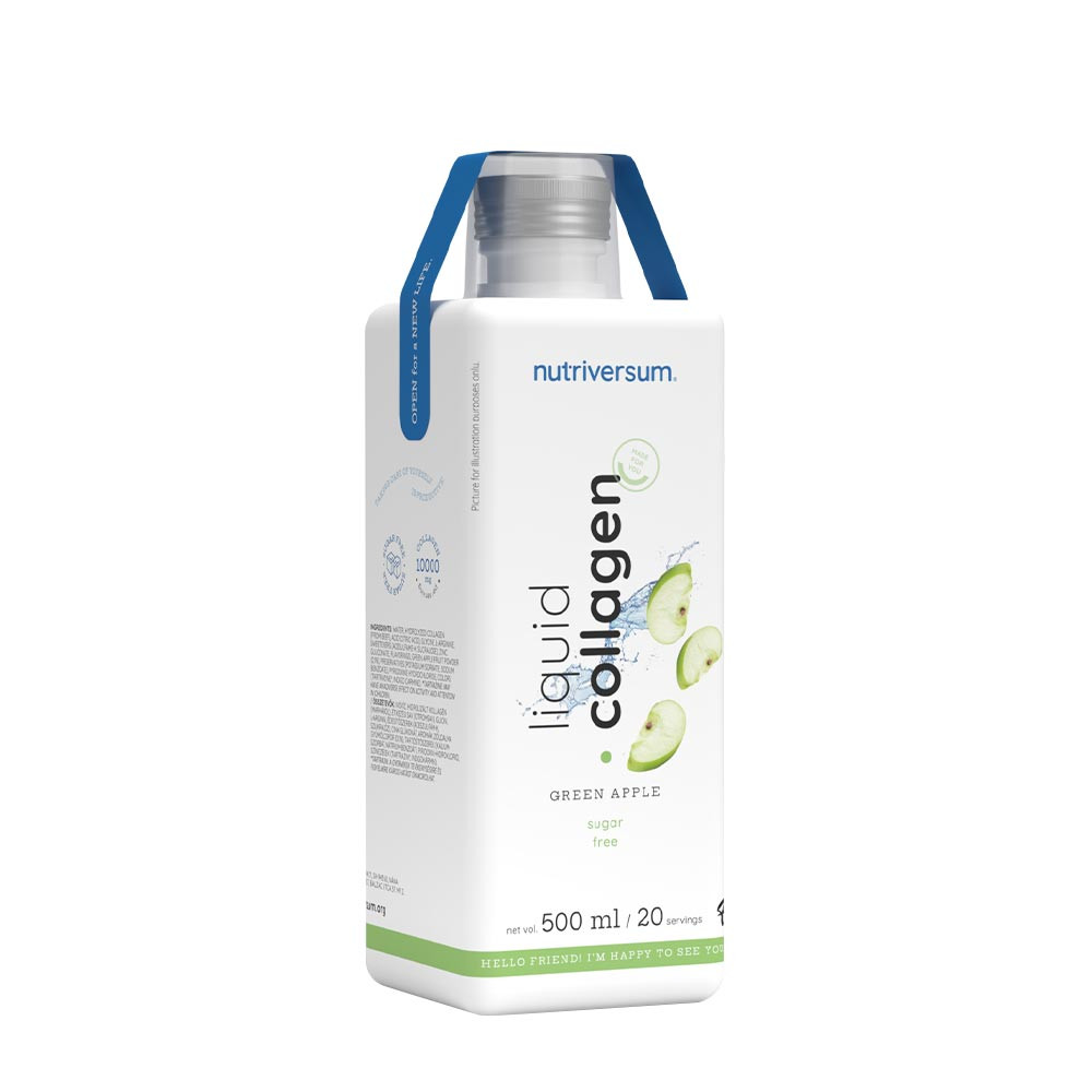 Nutriversum Tekutý kolagén 10.000 Mg bez cukru - Liquid Collagen 10.000 Mg Sugar Free (500 ml, Z