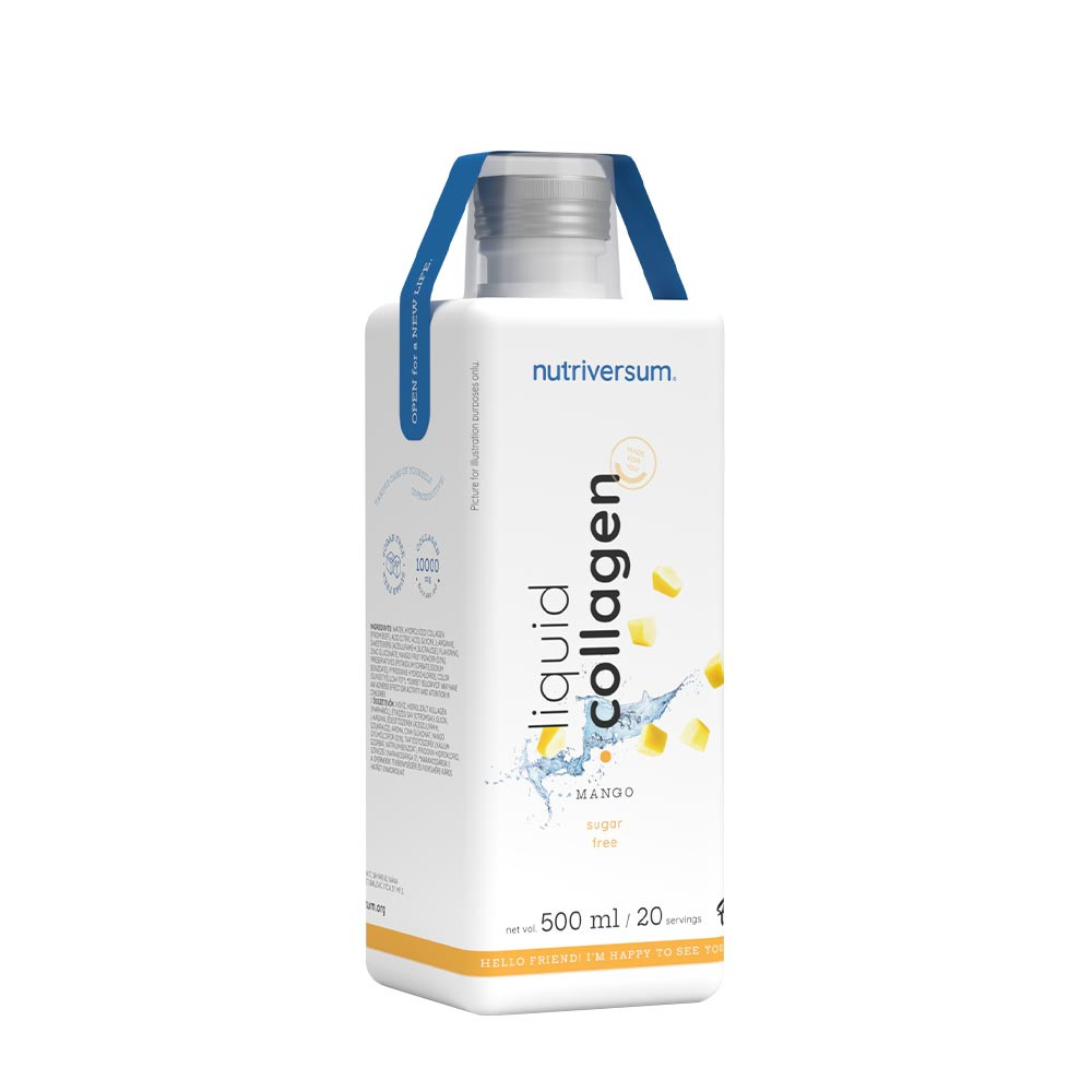 Nutriversum Tekutý kolagén 10.000 Mg bez cukru - Liquid Collagen 10.000 Mg Sugar Free (500 ml, M