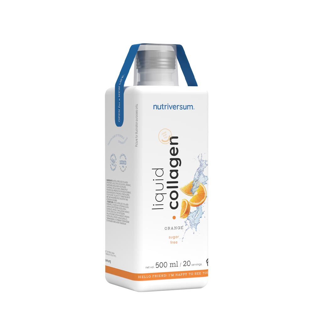 Nutriversum Tekutý kolagén 10.000 Mg bez cukru - Liquid Collagen 10.000 Mg Sugar Free (500 ml, P