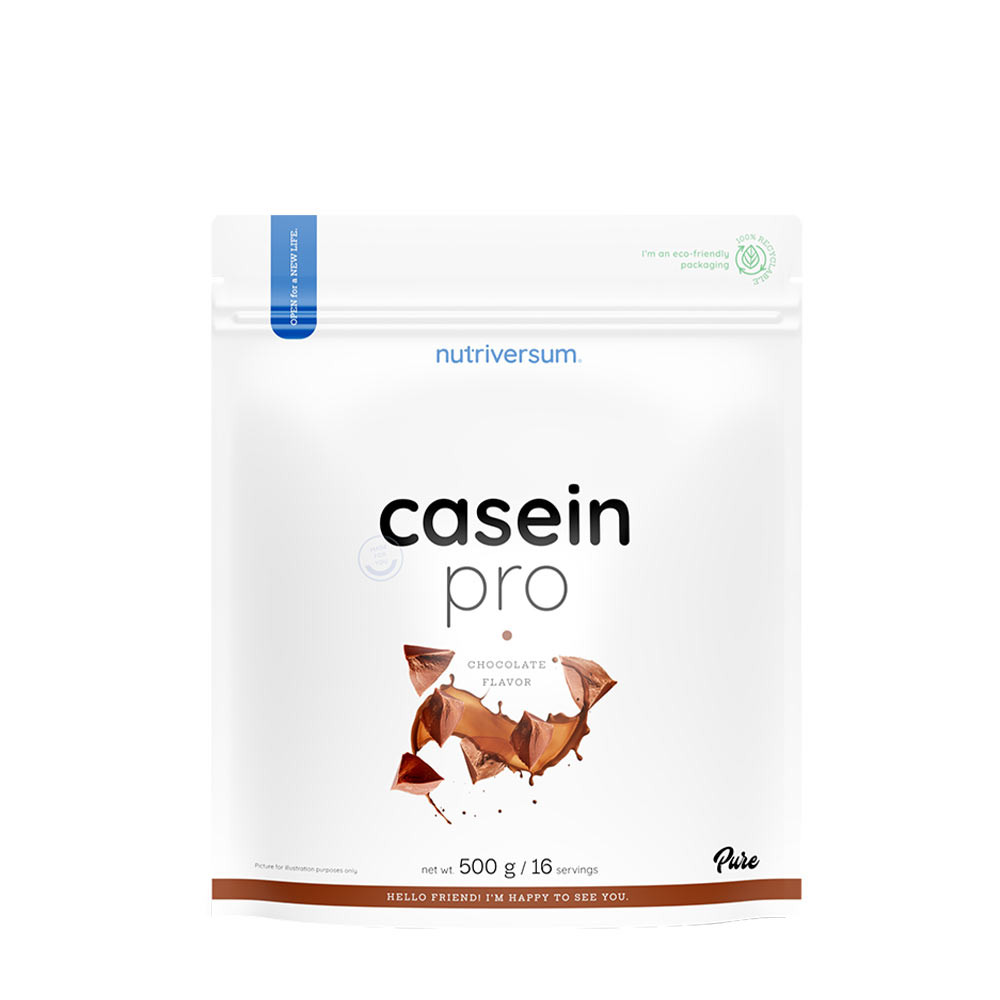 Nutriversum Pure Caseine Pro (500 g, Čokoláda)