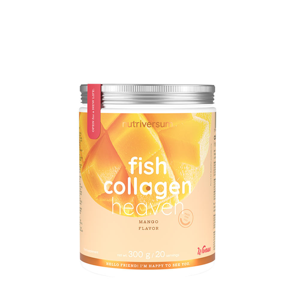 Nutriversum Fish Collagen Heaven (300 g, Mango)