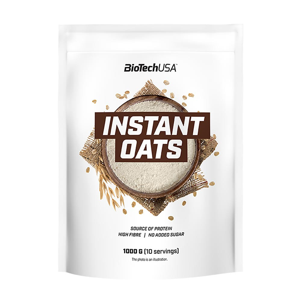 BioTechUSA Instantne ovsené vločky (1000 g, Čokoláda)