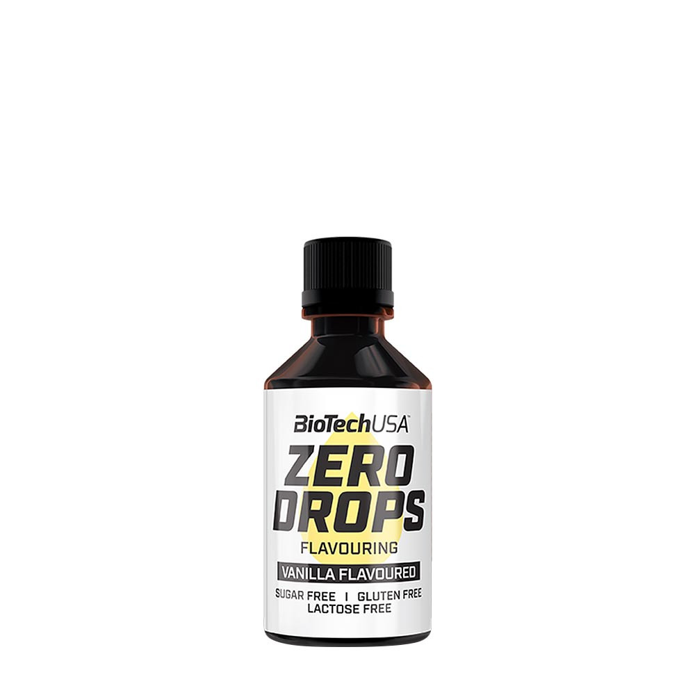 BioTechUSA Zero Drops (50 ml, Vanilka)