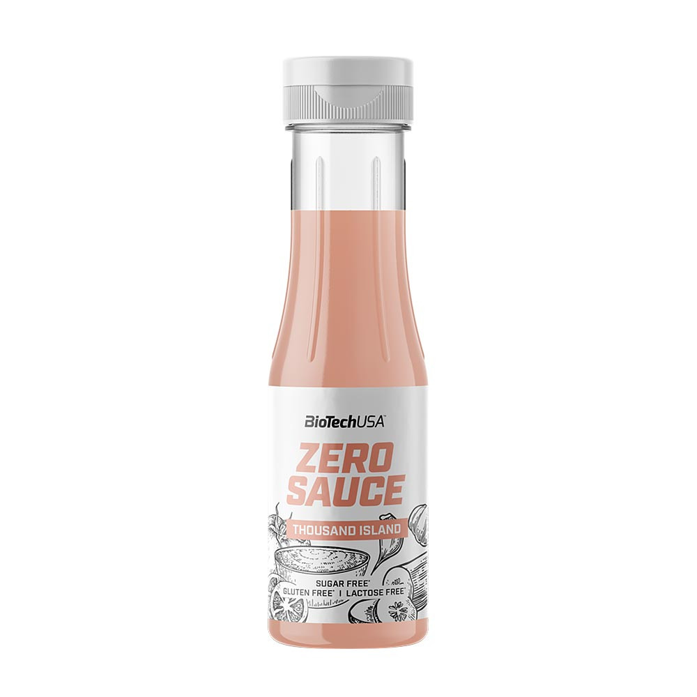 BioTechUSA Zero Sauce (350 ml, Omáčka Tisíc ostrovov)