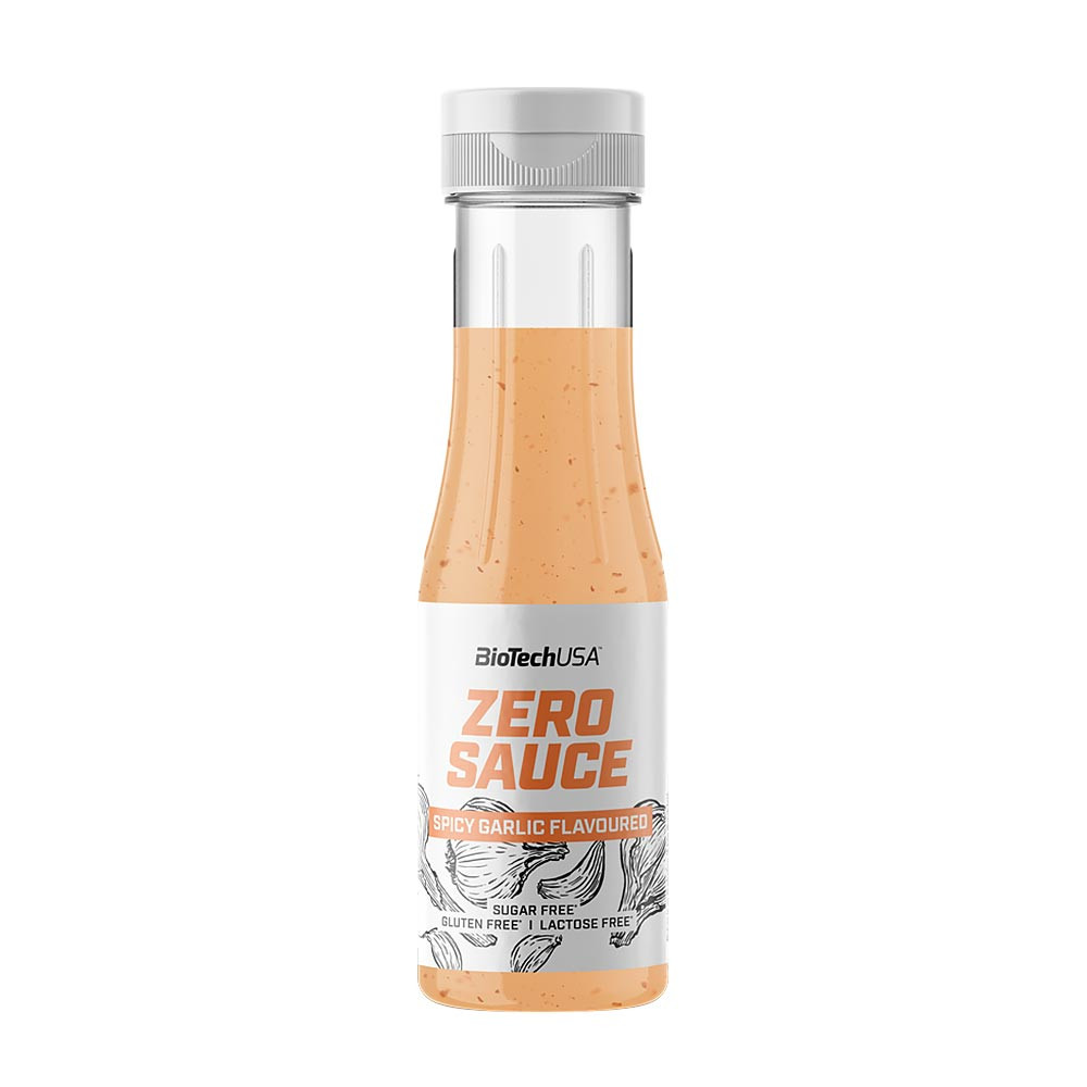 BioTechUSA Zero Sauce (350 ml, Pikantný cesnak)