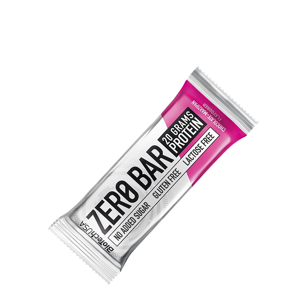 BioTechUSA Zero Bar (50 g, Čokoláda Marcipán)