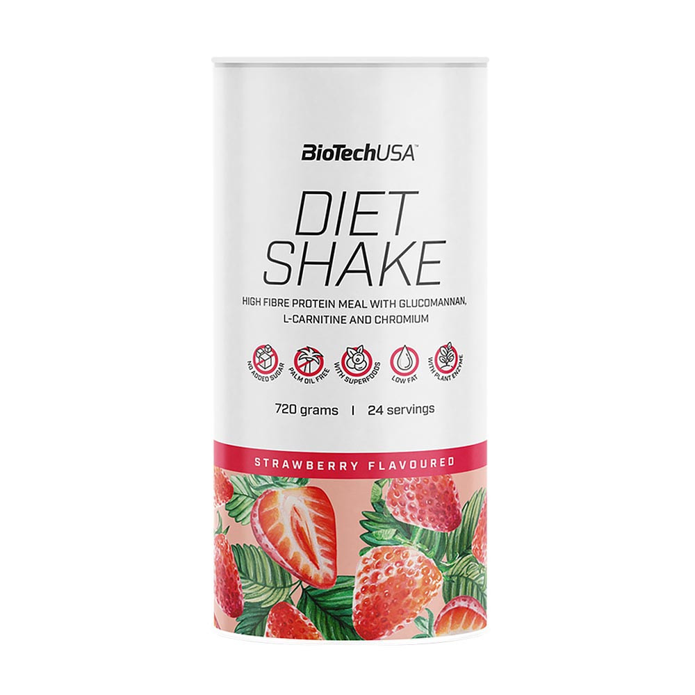 BioTechUSA Diétny kokteil (720 g, Jahoda)