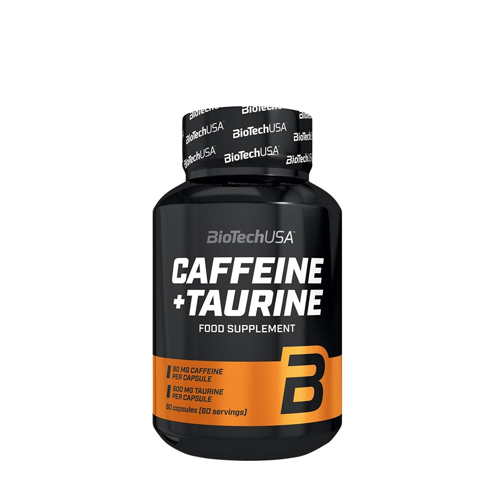 BioTechUSA Kofein + taurin (60 Kapsula)
