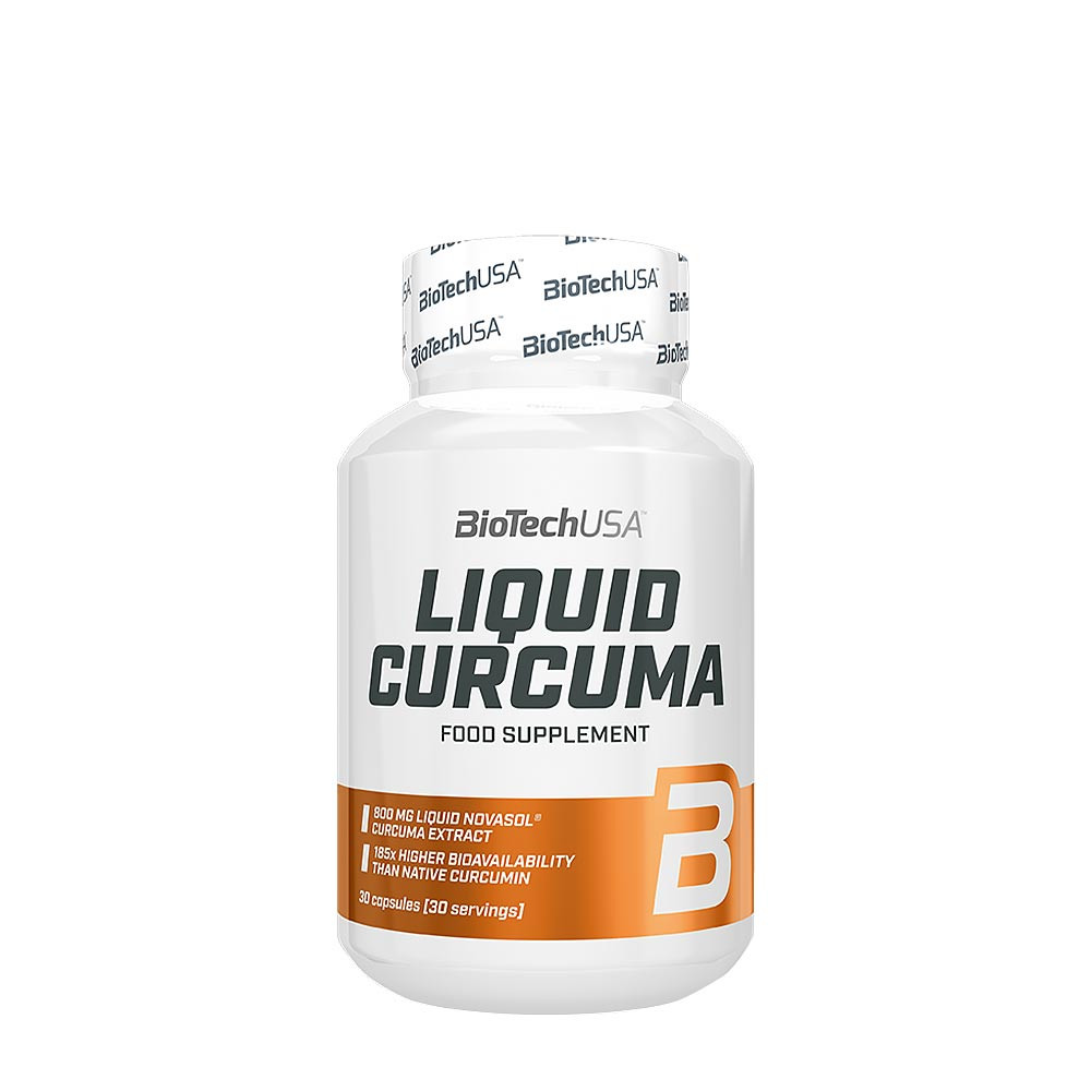 BioTechUSA Tekutá kurkuma (30 Kapsula)