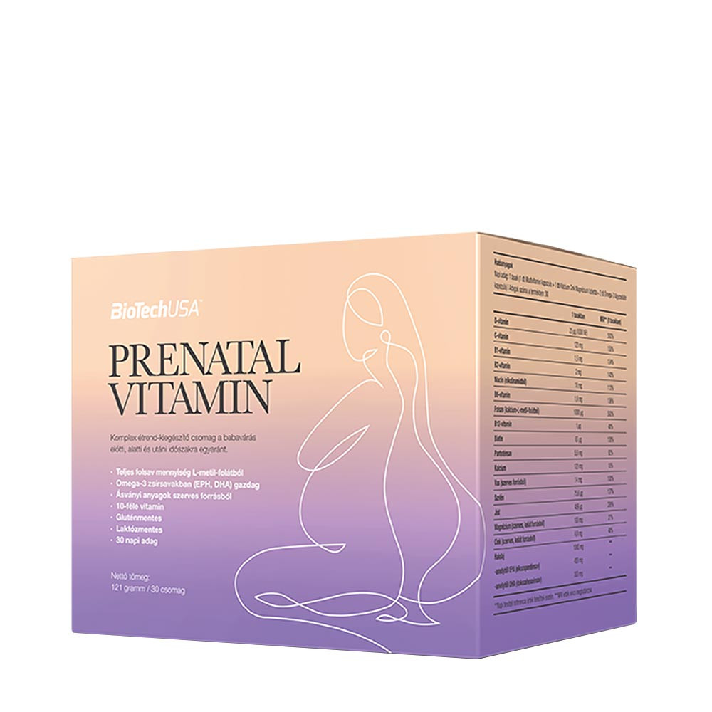 BioTechUSA Prenatálny vitamín (30 Balenie)