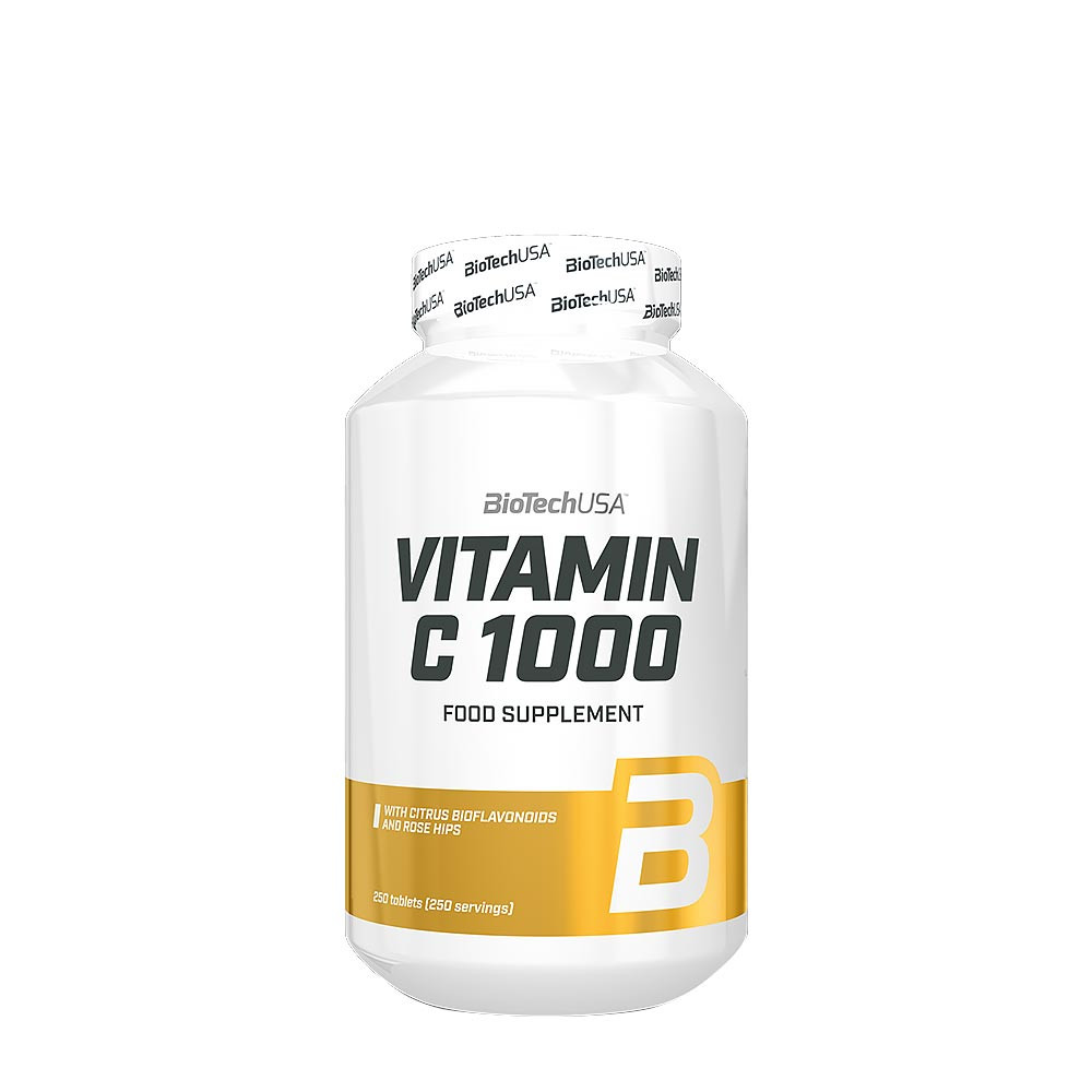 BioTechUSA Vitamín C 1000 bioflavonoidov (250 Tableta)
