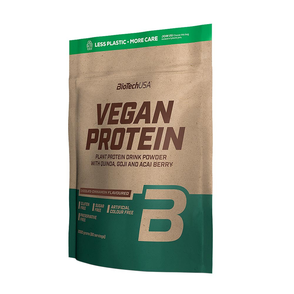 BioTechUSA Vegánske bielkoviny (2 kg, Čokoláda škorica)