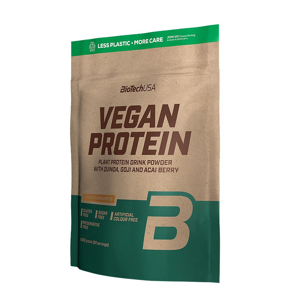 BioTechUSA Vegánske bielkoviny (2 kg, Lieskové orechy)