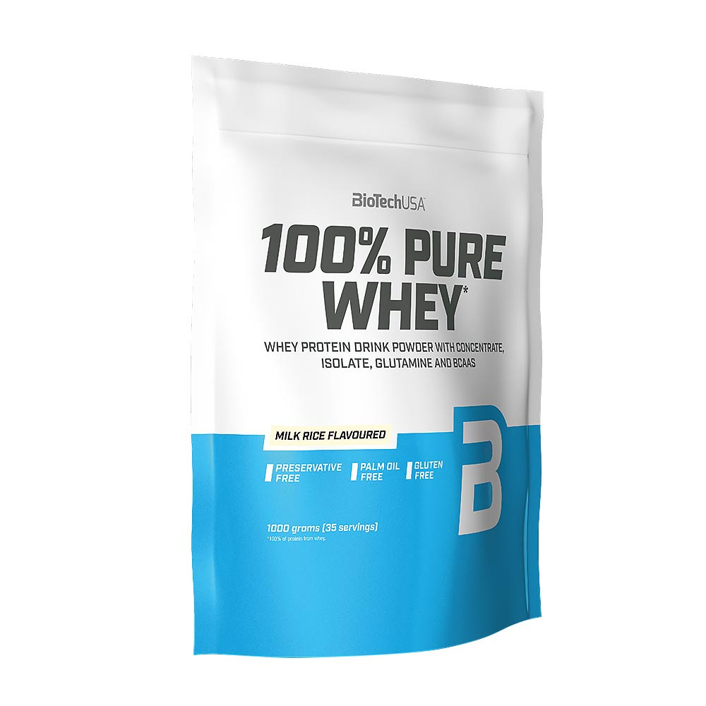 BioTechUSA 100% čistá srvátka (1000 g, Mliečna ryža)