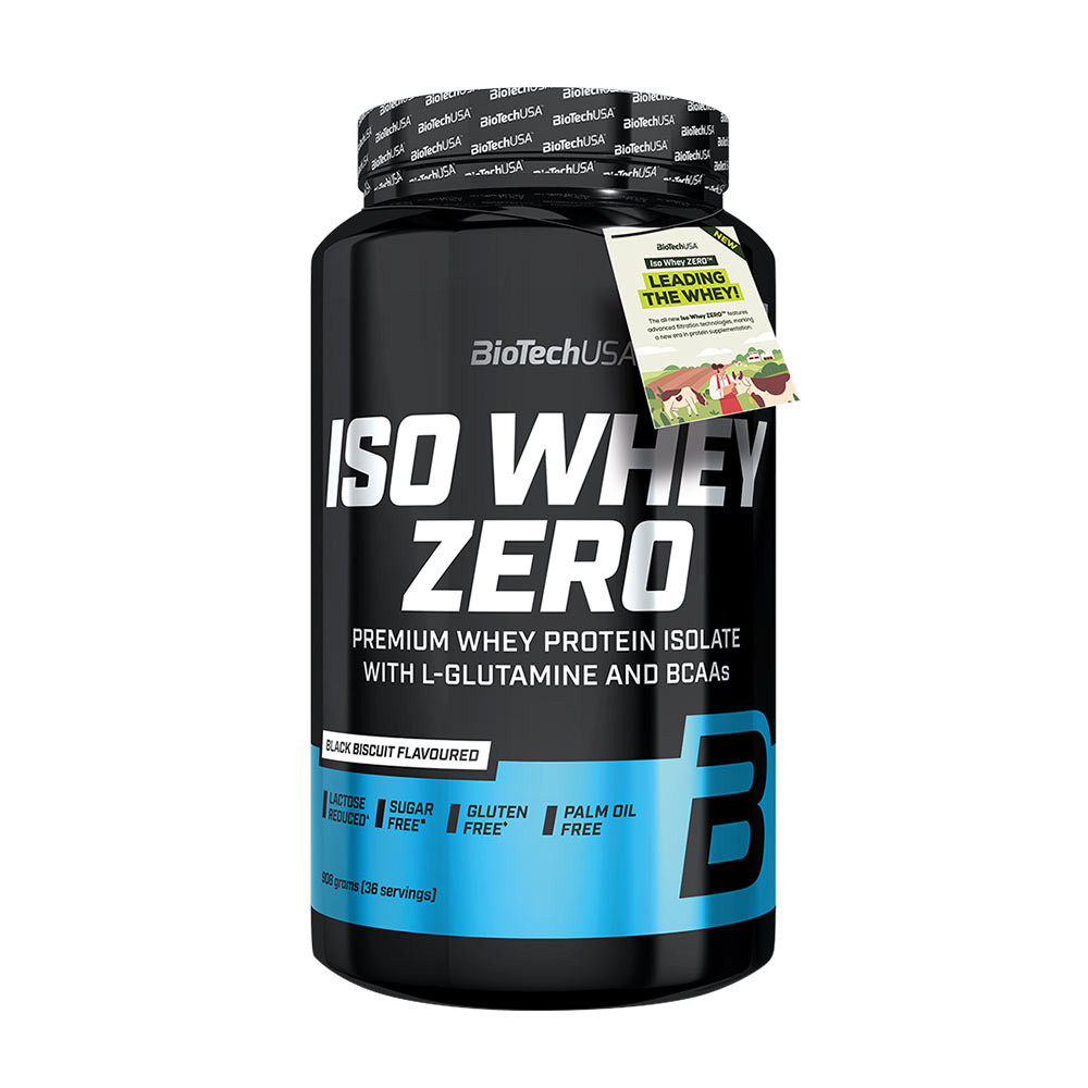 BioTechUSA Iso Whey Zero (908 g, Black Biscuit)