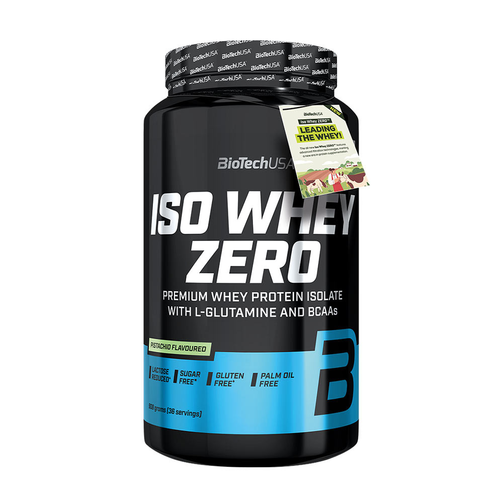 BioTechUSA Iso Whey Zero (908 g, Pistácie)