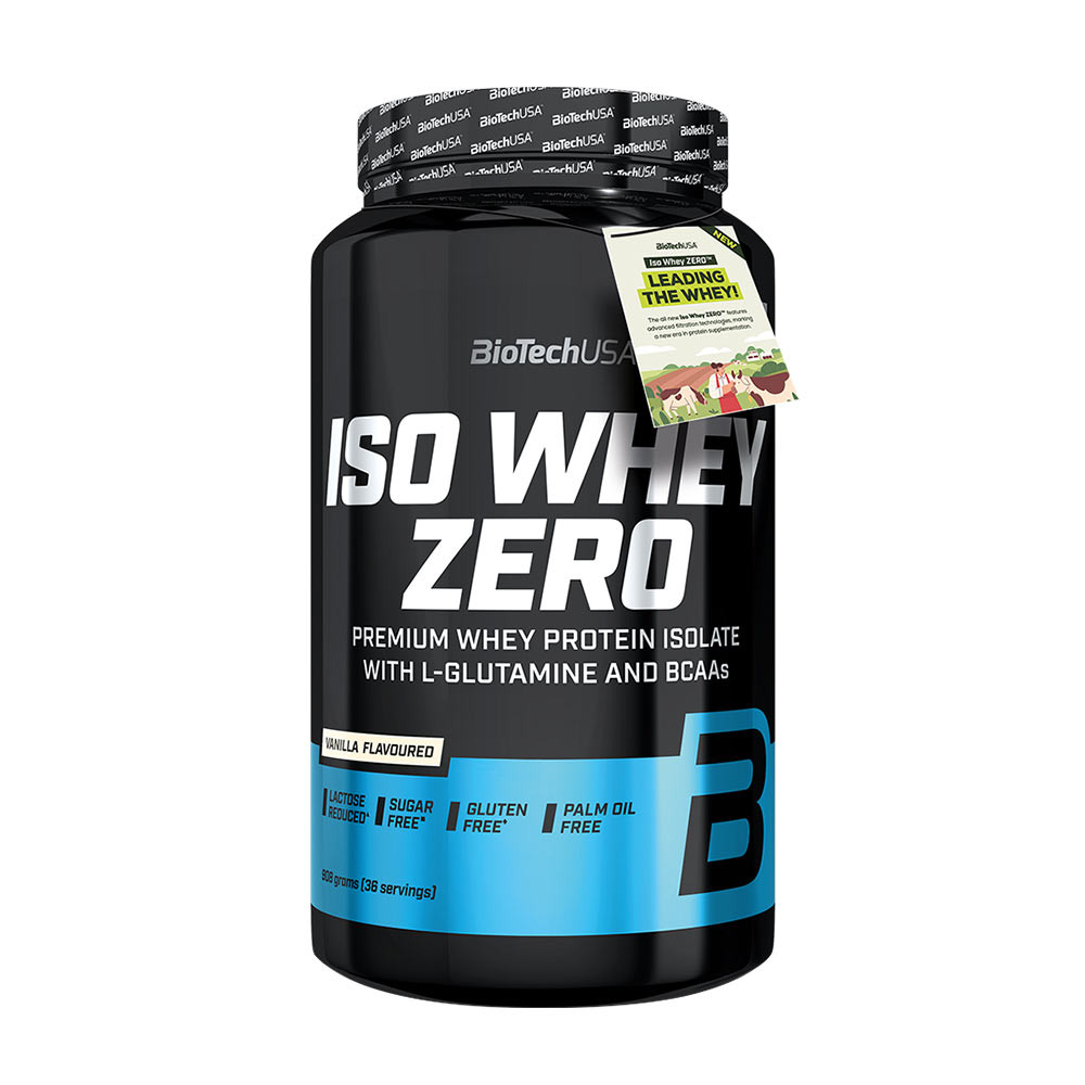 BioTechUSA Iso Whey Zero (908 g, Vanilka)