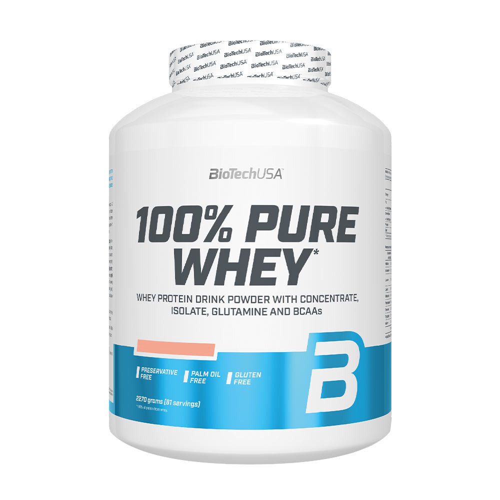 BioTechUSA 100% čistá srvátka (2270 g, Lieskové orechy)