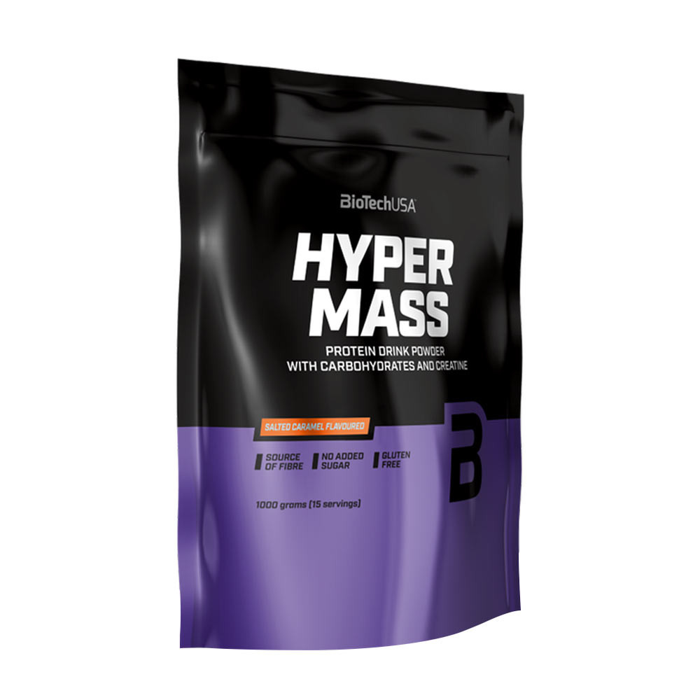BioTechUSA Hyper Mass (1000 g, Slaný karamel)