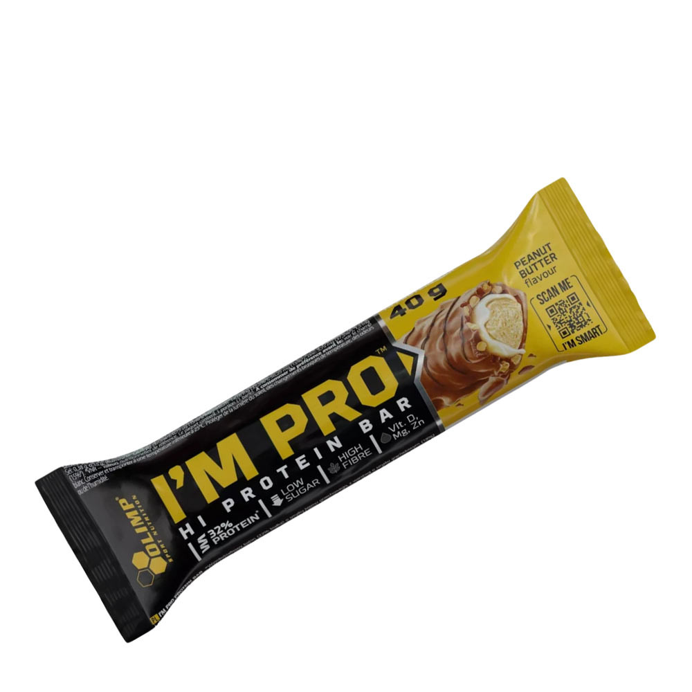Olimp Sport Olimp I&#039;m PRO Protein Bar (40 g, Arašidové maslo)