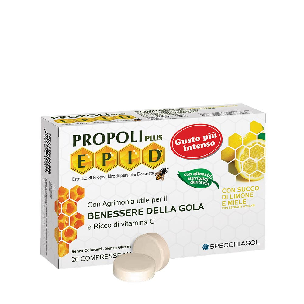Natur Tanya S. EPID Propoliszos Szopogatós Tabletta C-Vitaminnal (20 db, Medový citrón)