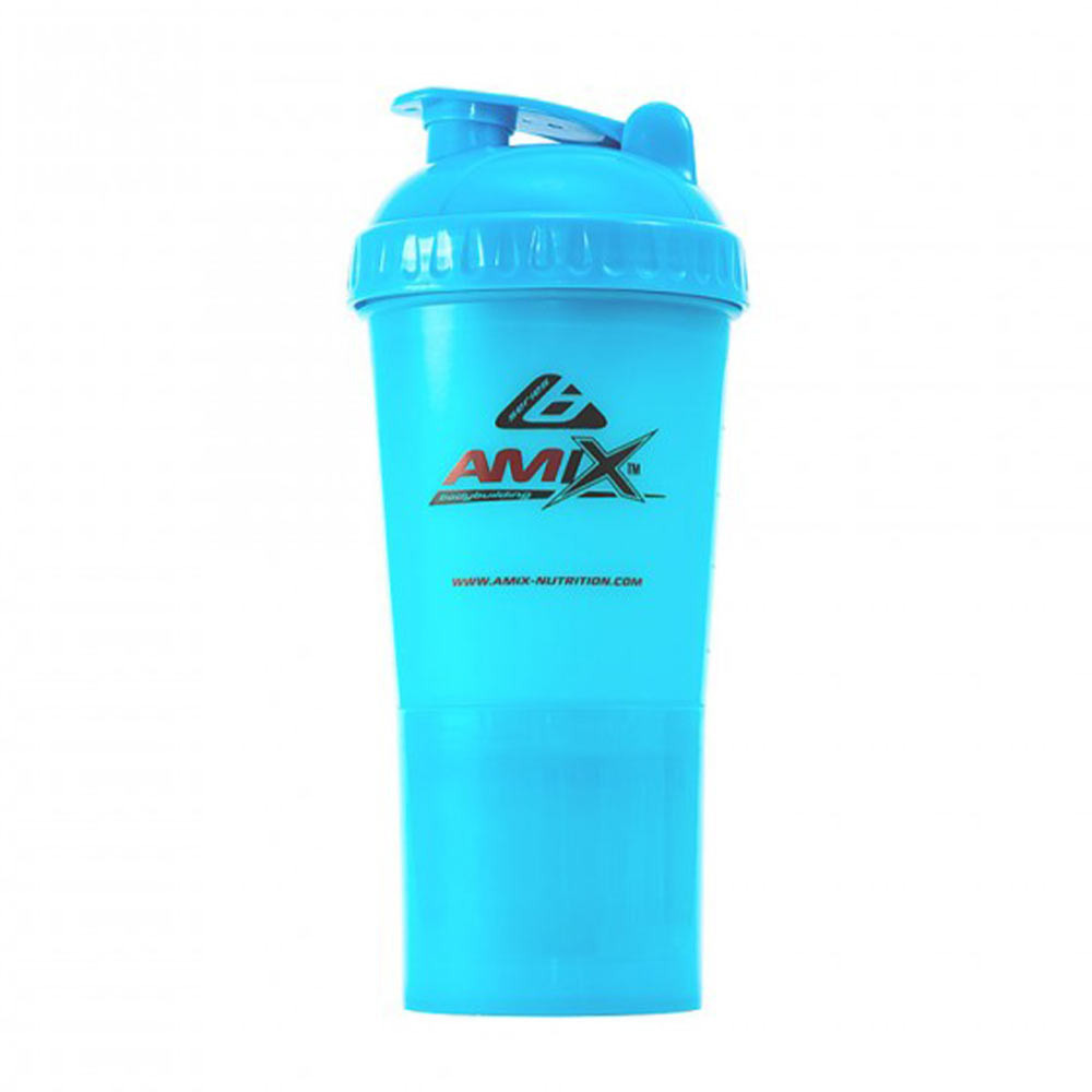 Amix Šejker Monster Fľaša Farba - Shaker Monster Bottle Color (600 ml, Modrý)