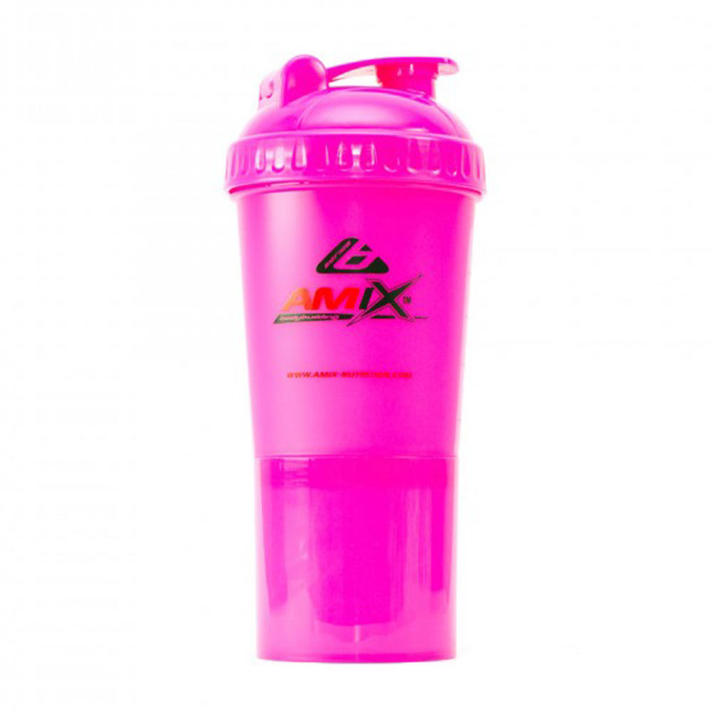 Amix Šejker Monster Fľaša Farba - Shaker Monster Bottle Color (600 ml, Pink)