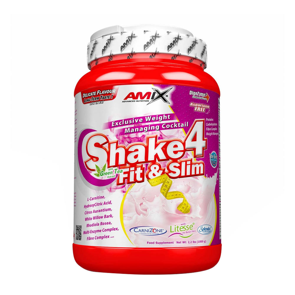 Amix Shake 4 Fit&amp;Slim - Shake 4 Fit&amp;Slim (1000 g, Vanilka)