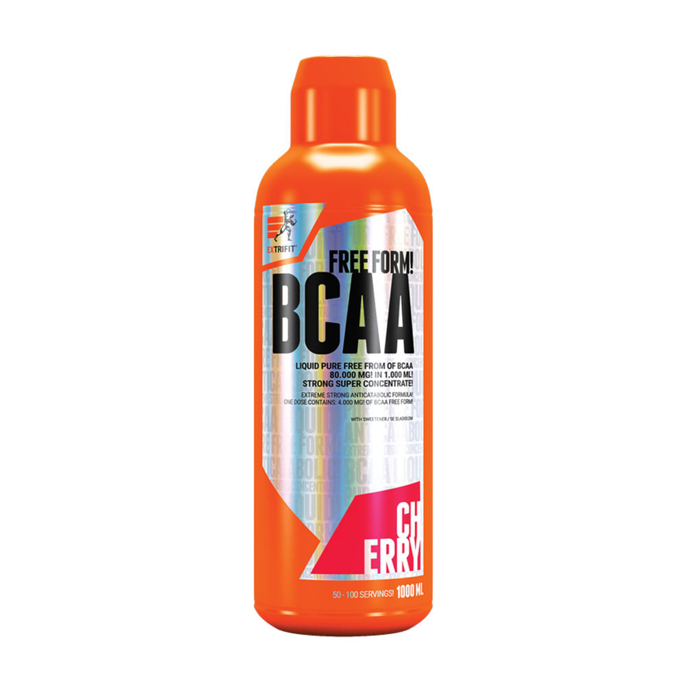 Extrifit BCAA 80000 mg Liquid - BCAA 80000 mg Liquid (1000 ml, Čerešna)