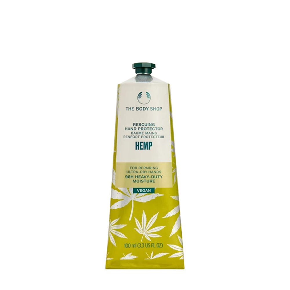 The Body Shop Konopný vegánsky záchranný krém na ruky - Hemp Vegan Rescuing Hand Cream (100 ml)