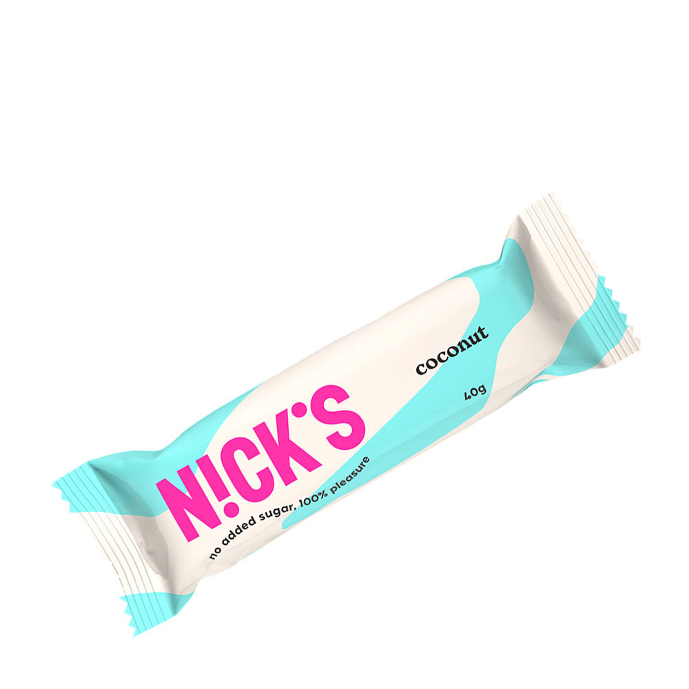 Nick&#039;s Kokosová čokoládová tyčinka (40 g)